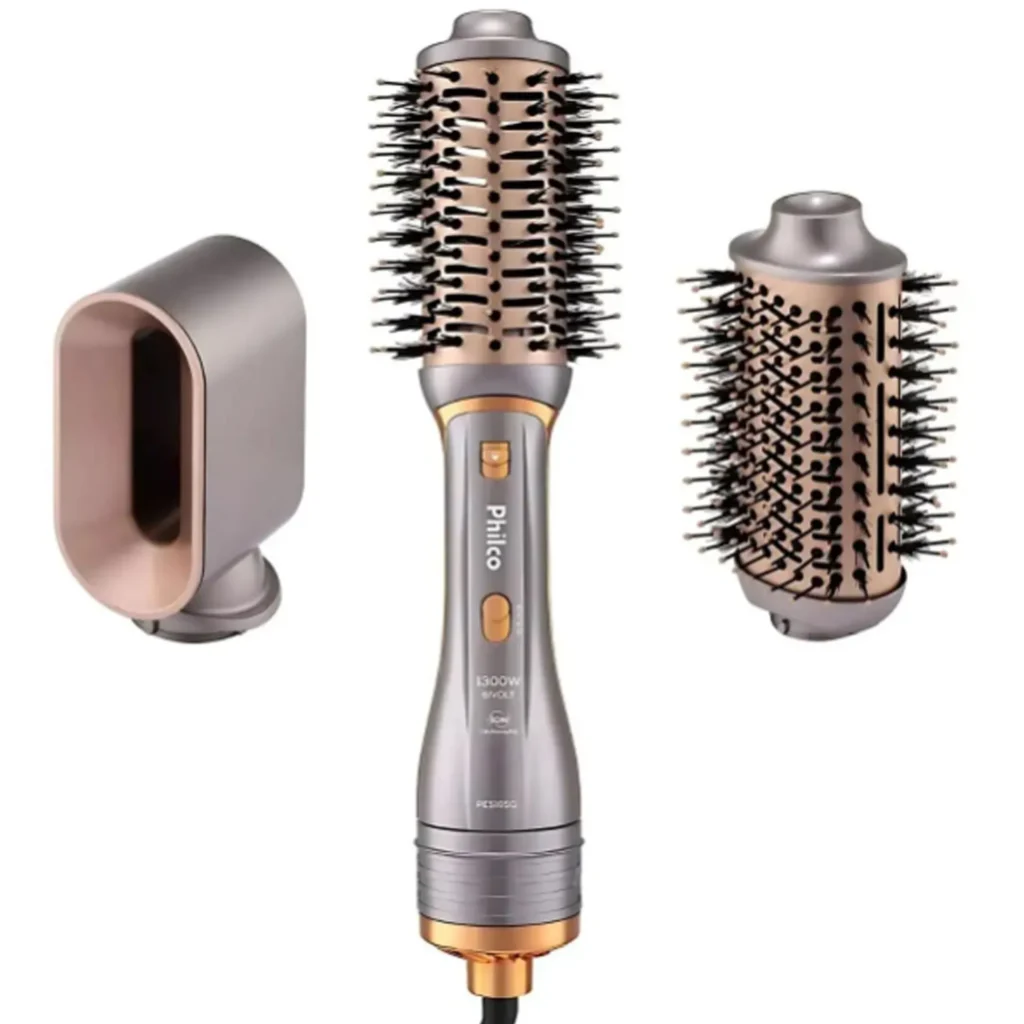 Escova secadora Philco PES19SG com acessórios